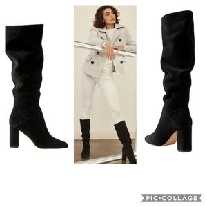 BR Suede Tall Slouchy Boot 7.5